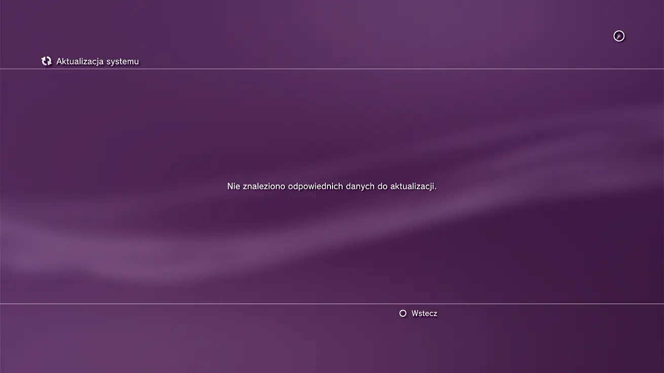 Aktualizacja PlayStation 3 przez internet Aktualizacja PS3 przez internet