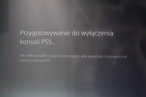 Konsola PS5 wyłącza się podczas grania
