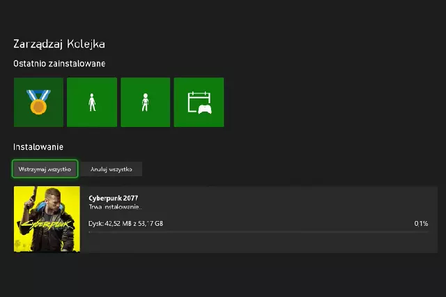 Xbox Series X problem z instalacja gry