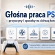 Głośno pracująca konsola PS5 z widocznym wentylatorem i problemem nadmiernego hałasu podczas grania