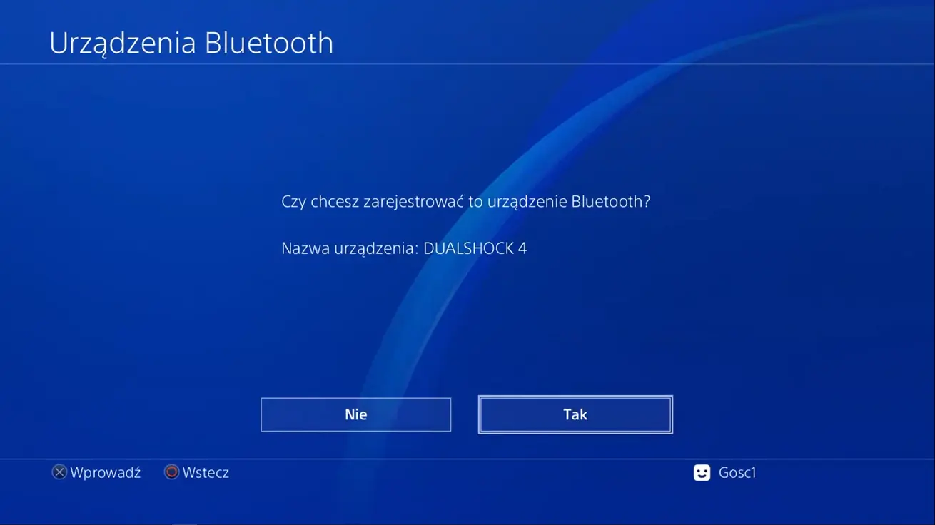 Parowanie pada PS4 bez przewodu USB Parowanie pada DualShock 4 z PS4 bez przewodu USB
