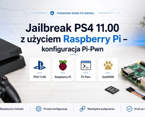 Jailbreak PS4 11.00 z użyciem Raspberry Pi jako metoda uruchamiania Pi-Pwn na konsoli PlayStation 4