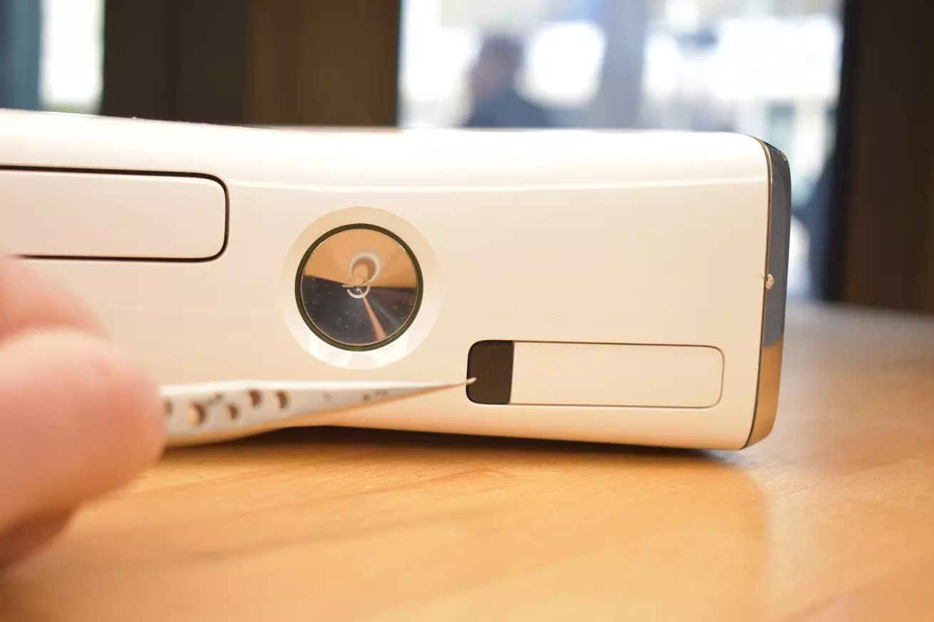 Parowanie konsola Xbox 360 Przycisk parowania konsola Xbox 360