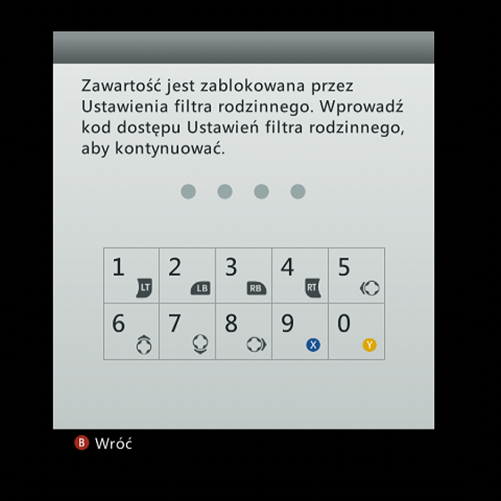 Xbox 360 - usuniecie blokady rodzicielskiej Xbox 360 - usuniecie blokady rodzicielskiej
