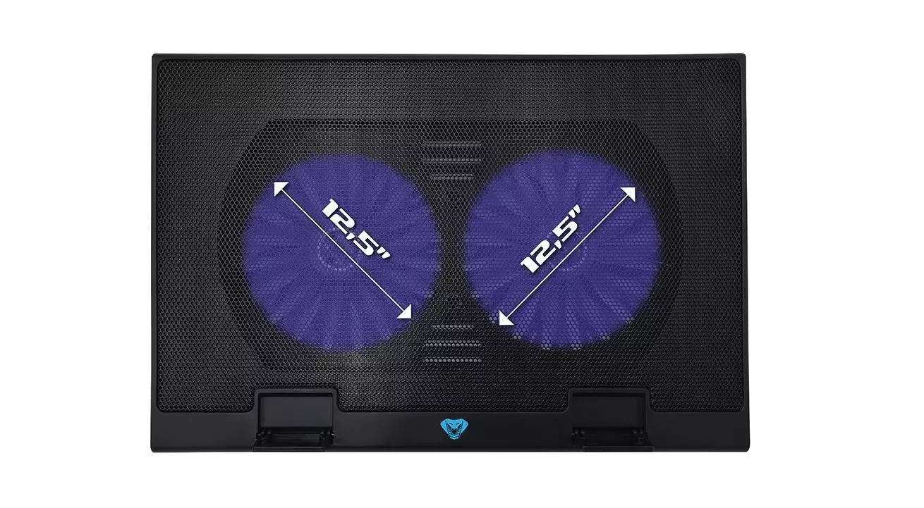 Podkładka chłodząca pod laptopa MEDIA-TECH HEAT BUSTER 17 MT2659 Podkładka chłodząca pod laptopa MEDIA-TECH HEAT BUSTER 17 MT2659 z dużym wentylatorem