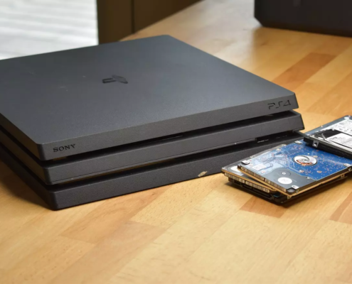 PS4 wymiana dysku HDD SSD konsola