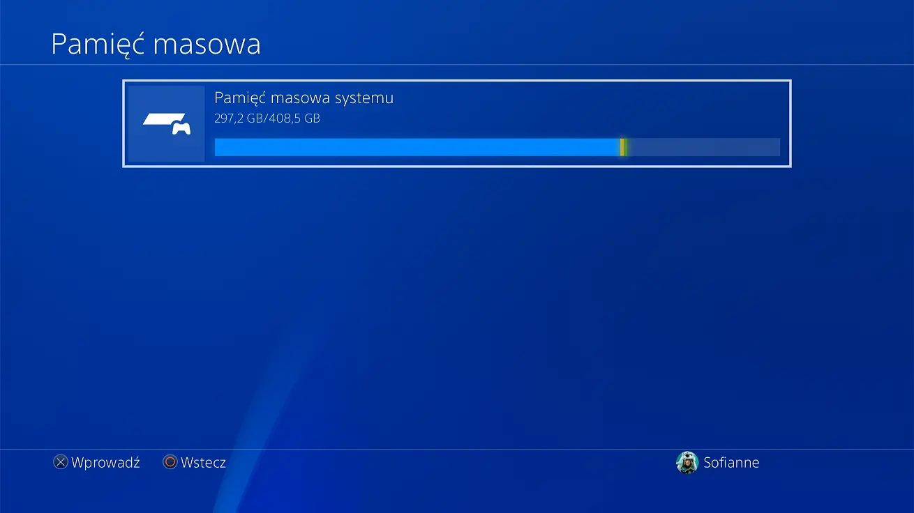 Wymiana dysku HDD na SDD PS4 pamięć masowa przepełniona Wymiana dysku HDD na SDD PS4 pamięć masowa przepełniona problem