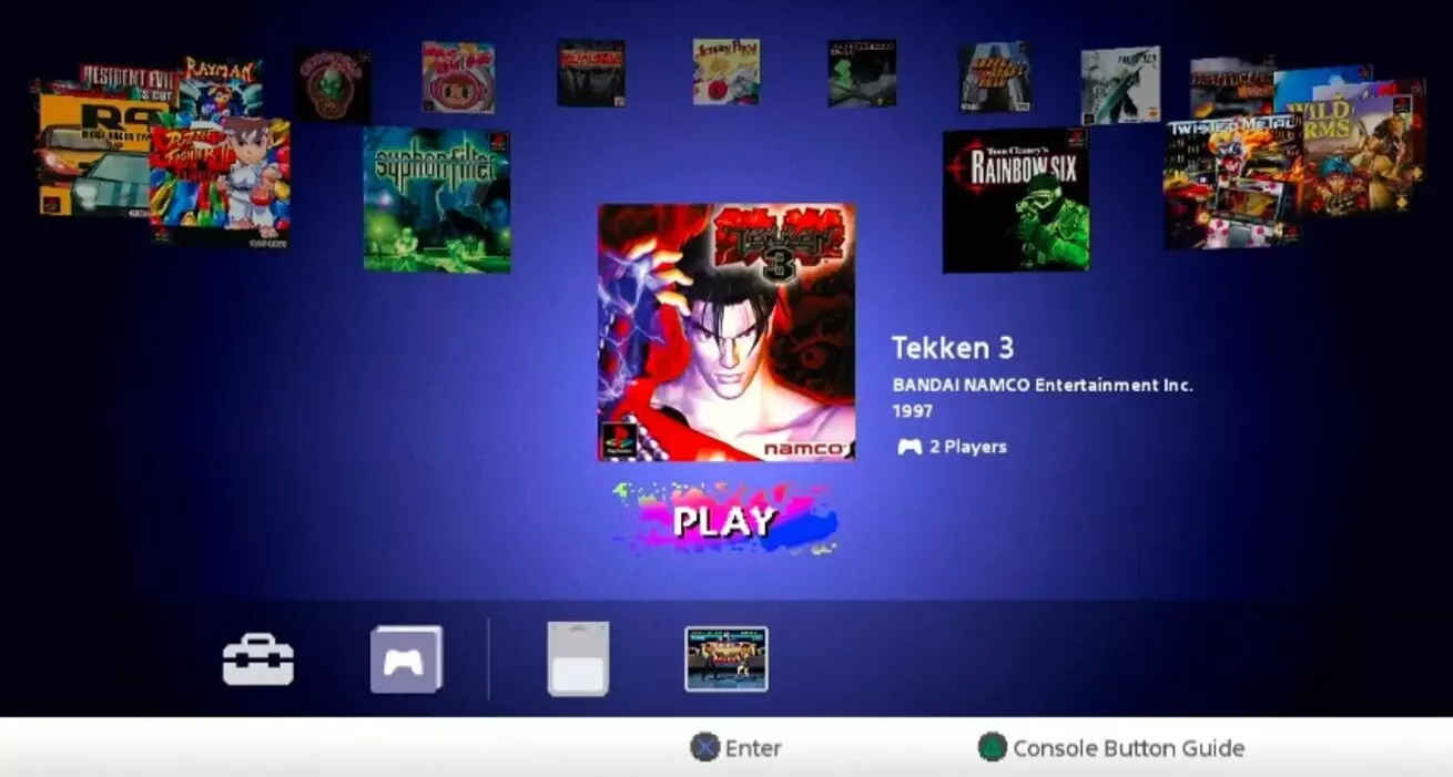 Autobleem PlayStation Classic menu wstep2 Menu Autobleem na PlayStation Classic – ekran startowy systemu i wprowadzenie do konfiguracji